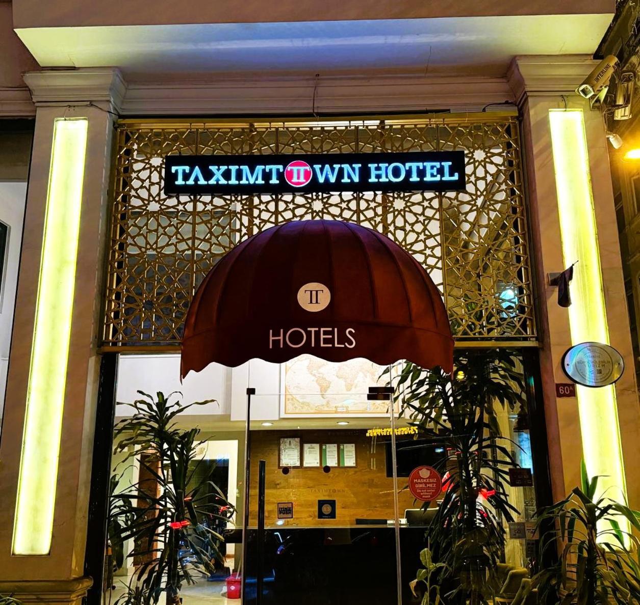 Taximtown Hotel Istanbul Bagian luar foto